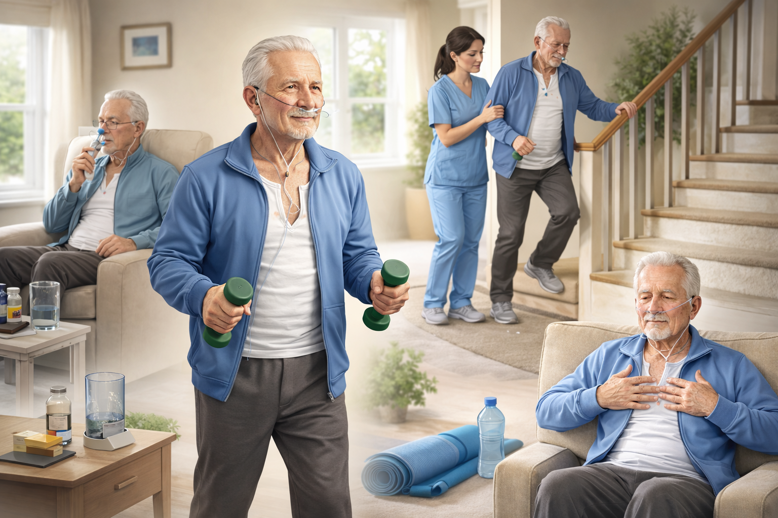 akciğer ameliyatı sonrasını anlatan yaşlı bir adam