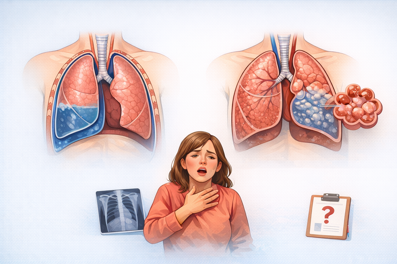 ciğerlerin su toplaması