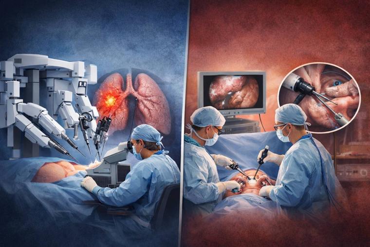 Akciğer Kanseri Ameliyatında Robotik Cerrahi mi, VATS mı?